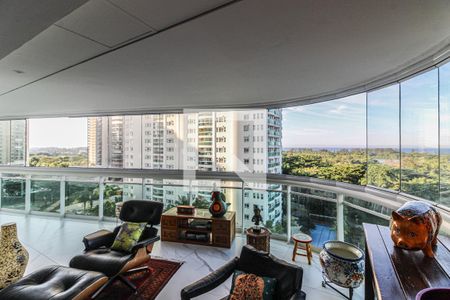 Varanda de apartamento para alugar com 4 quartos, 167m² em Barra da Tijuca, Rio de Janeiro
