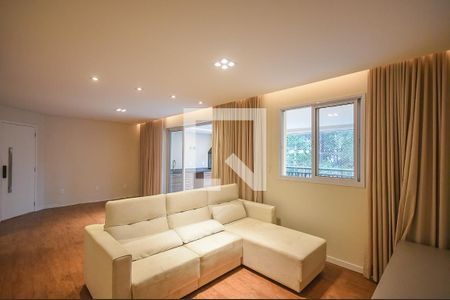 Sala de apartamento para alugar com 3 quartos, 122m² em Vila Andrade, São Paulo