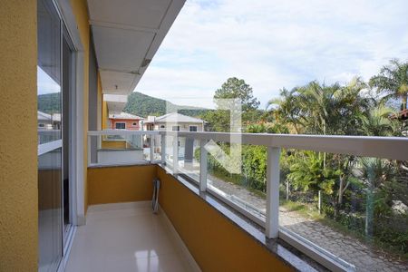 Varanda da Sala de apartamento para alugar com 2 quartos, 75m² em Campeche Central, Florianópolis