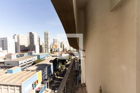 Varanda da Sala de apartamento para alugar com 2 quartos, 76m² em Vila Nova Conceição, São Paulo