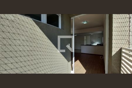 Varanda Sala de apartamento para alugar com 1 quarto, 60m² em Jardim, Santo André