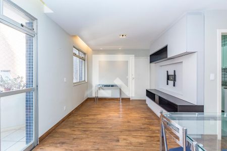 Sala de apartamento à venda com 3 quartos, 90m² em Buritis, Belo Horizonte