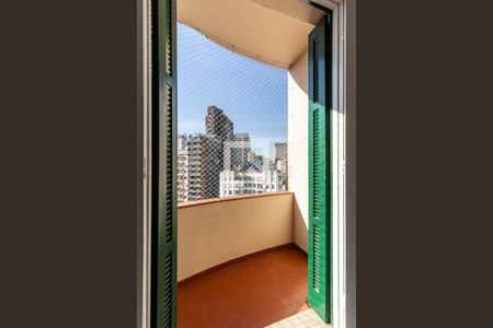 Varanda Studio de kitnet/studio à venda com 1 quarto, 32m² em República, São Paulo