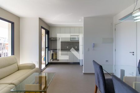 Sala de apartamento para alugar com 2 quartos, 55m² em Vila Anastácio, São Paulo