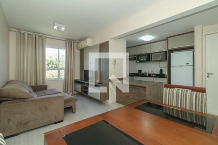 Sala de apartamento para alugar com 2 quartos, 70m² em Jardim Carvalho, Porto Alegre