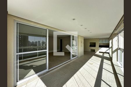 Varanda de apartamento à venda com 4 quartos, 206m² em Campo Belo, São Paulo
