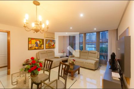 Sala de Estar e Jantar de apartamento para alugar com 3 quartos, 117m² em Menino Deus, Porto Alegre