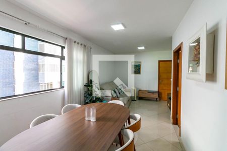 Sala de apartamento à venda com 3 quartos, 90m² em Boa Viagem, Belo Horizonte