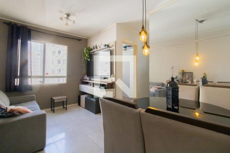 Sala de apartamento para alugar com 2 quartos, 48m² em Vila Venditti, Guarulhos