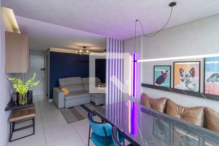 Sala de apartamento à venda com 3 quartos, 73m² em Castelo, Belo Horizonte
