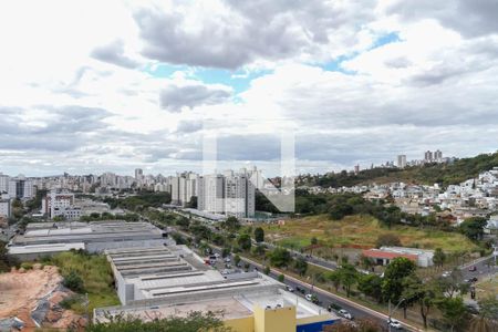 Vista da sala de apartamento à venda com 3 quartos, 73m² em Castelo, Belo Horizonte