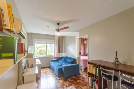 Sala de apartamento à venda com 1 quarto, 46m² em Azenha, Porto Alegre