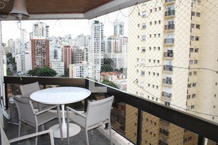 Sacada de apartamento à venda com 3 quartos, 168m² em Perdizes, São Paulo