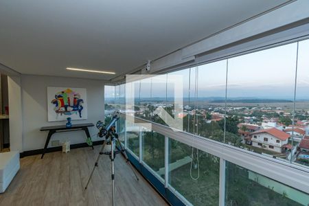 Varanda Sala de Estar/Jantar de apartamento à venda com 3 quartos, 137m² em Loteamento Alphaville Campinas, Campinas
