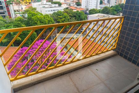 Varanda da Sala de apartamento para alugar com 1 quarto, 49m² em Vila Lemos, Campinas
