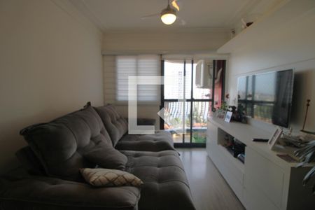 Sala de apartamento à venda com 3 quartos, 69m² em Campo Grande, São Paulo