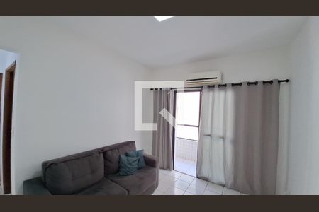 sala de apartamento para alugar com 1 quarto, 44m² em Canto do Forte, Praia Grande