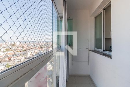 Varanda da Sala de apartamento para alugar com 2 quartos, 70m² em Capoeiras, Florianópolis