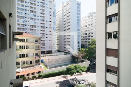 Varanda - Vista de apartamento para alugar com 1 quarto, 40m² em Bela Vista, São Paulo