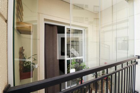 Varanda da Sala de apartamento para alugar com 2 quartos, 80m² em Vila Dom Pedro II, São Paulo
