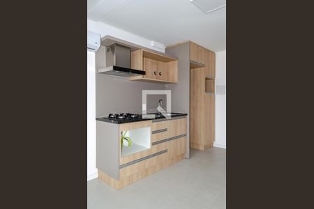 Sala / Cozinha de apartamento para alugar com 1 quarto, 42m² em João Paulo, Florianópolis