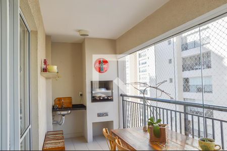 Varanda gourmet de apartamento à venda com 3 quartos, 106m² em Centro, São Bernardo do Campo