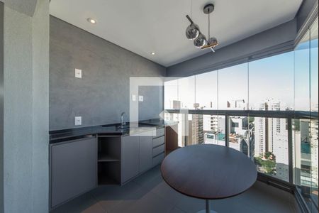 Varanda de apartamento para alugar com 1 quarto, 50m² em Jardim das Acácias, São Paulo