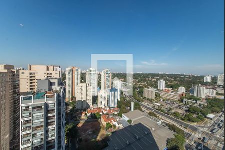Varanda - Vista de apartamento para alugar com 1 quarto, 50m² em Jardim das Acácias, São Paulo