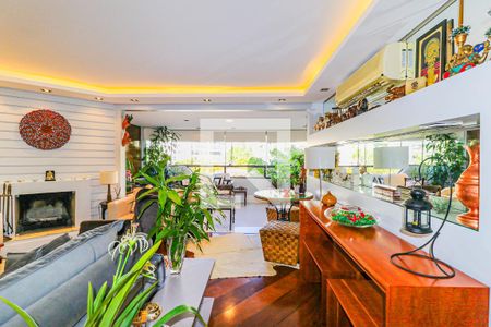Sala de apartamento para alugar com 4 quartos, 188m² em Vila Cruzeiro, São Paulo