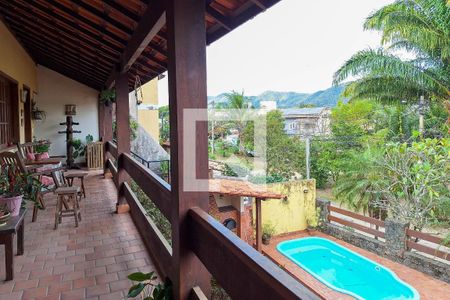 Varanda da Sala de casa à venda com 4 quartos, 400m² em Maravista, Niterói