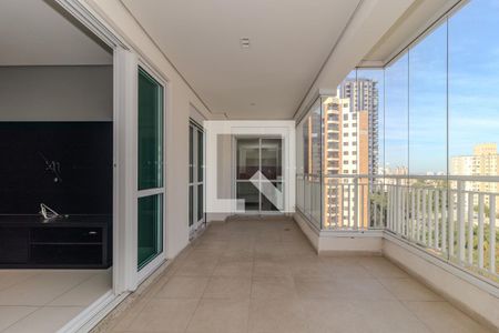 Varanda da Sala de apartamento para alugar com 3 quartos, 102m² em Vila Suzana, São Paulo