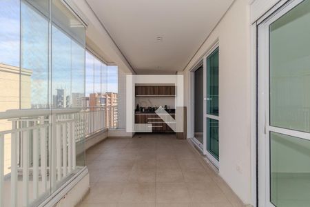 Varanda da Sala de apartamento para alugar com 3 quartos, 102m² em Vila Suzana, São Paulo