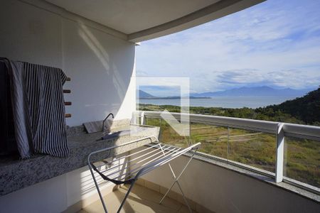 Varanda da Sala de apartamento para alugar com 3 quartos, 155m² em Pantanal, Florianópolis