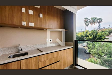 Varanda da Sala de apartamento para alugar com 3 quartos, 140m² em Jardim das Paineiras, Campinas