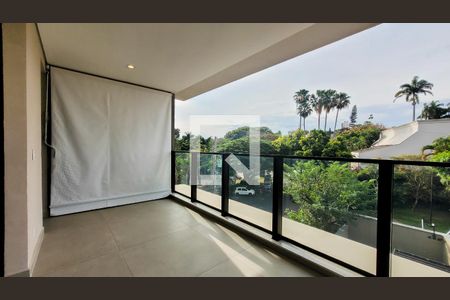 Varanda da Sala de apartamento para alugar com 3 quartos, 140m² em Jardim das Paineiras, Campinas