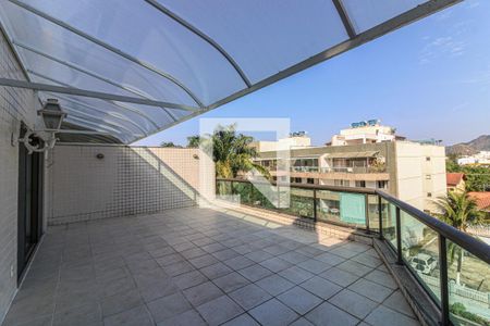 Varanda de apartamento à venda com 3 quartos, 330m² em Recreio dos Bandeirantes, Rio de Janeiro