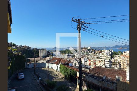 Vista da sala de apartamento à venda com 4 quartos, 230m² em Catete, Rio de Janeiro