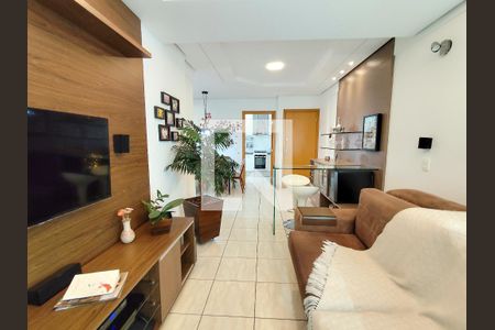 Sala  de apartamento à venda com 2 quartos, 67m² em União, Belo Horizonte