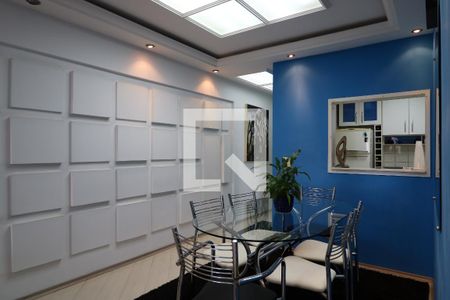 Sala de Jantar de apartamento à venda com 3 quartos, 80m² em Parque das Nações, Santo André