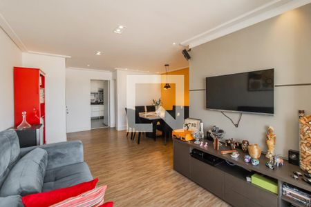 Sala de apartamento à venda com 3 quartos, 95m² em Vila Santo Estefano, São Paulo