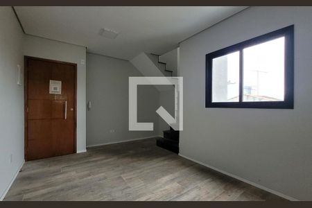 Sala de apartamento à venda com 2 quartos, 100m² em Jardim Santo Alberto, Santo André