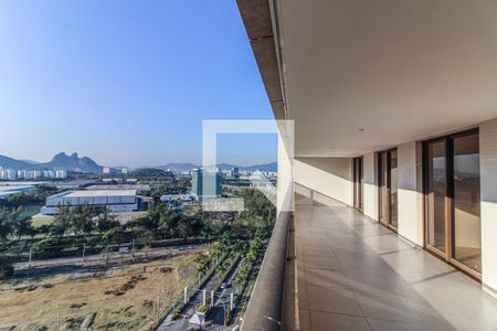 Varanda Sala de apartamento à venda com 3 quartos, 134m² em Barra da Tijuca, Rio de Janeiro