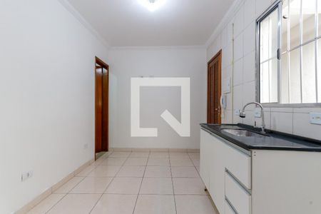 Sala e Cozinha de apartamento para alugar com 1 quarto, 25m² em Vila Gustavo, São Paulo