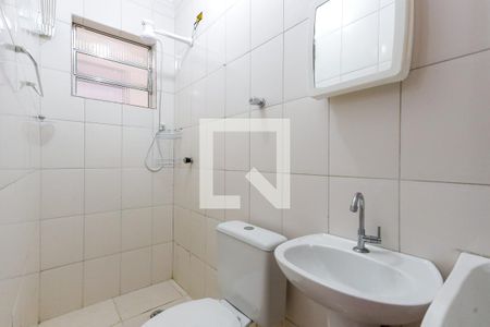 Banheiro de apartamento para alugar com 1 quarto, 25m² em Vila Gustavo, São Paulo