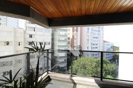 Varanda da Sala de apartamento para alugar com 3 quartos, 160m² em Pinheiros, São Paulo