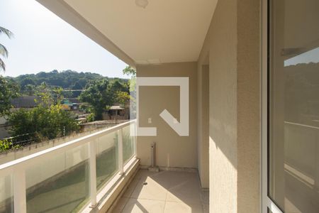 Varanda da Sala de apartamento para alugar com 3 quartos, 70m² em Campo Grande, Rio de Janeiro