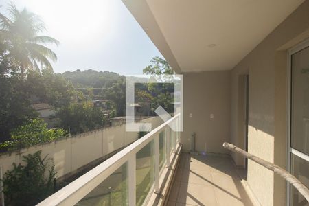 Varanda da Sala de apartamento para alugar com 3 quartos, 70m² em Campo Grande, Rio de Janeiro