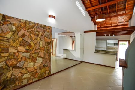 Sala de casa de condomínio para alugar com 3 quartos, 130m² em Jardim Krahe, Viamão
