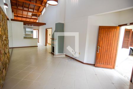 Sala de casa de condomínio para alugar com 2 quartos, 130m² em Jardim Krahe, Viamão