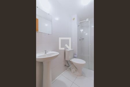 Banheiro Social de apartamento para alugar com 1 quarto, 40m² em Monte Castelo, São José dos Campos